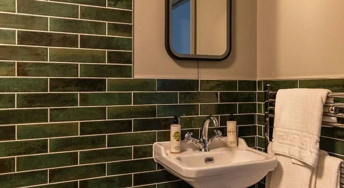 Black Lion Hotel Richmond Badezimmer
