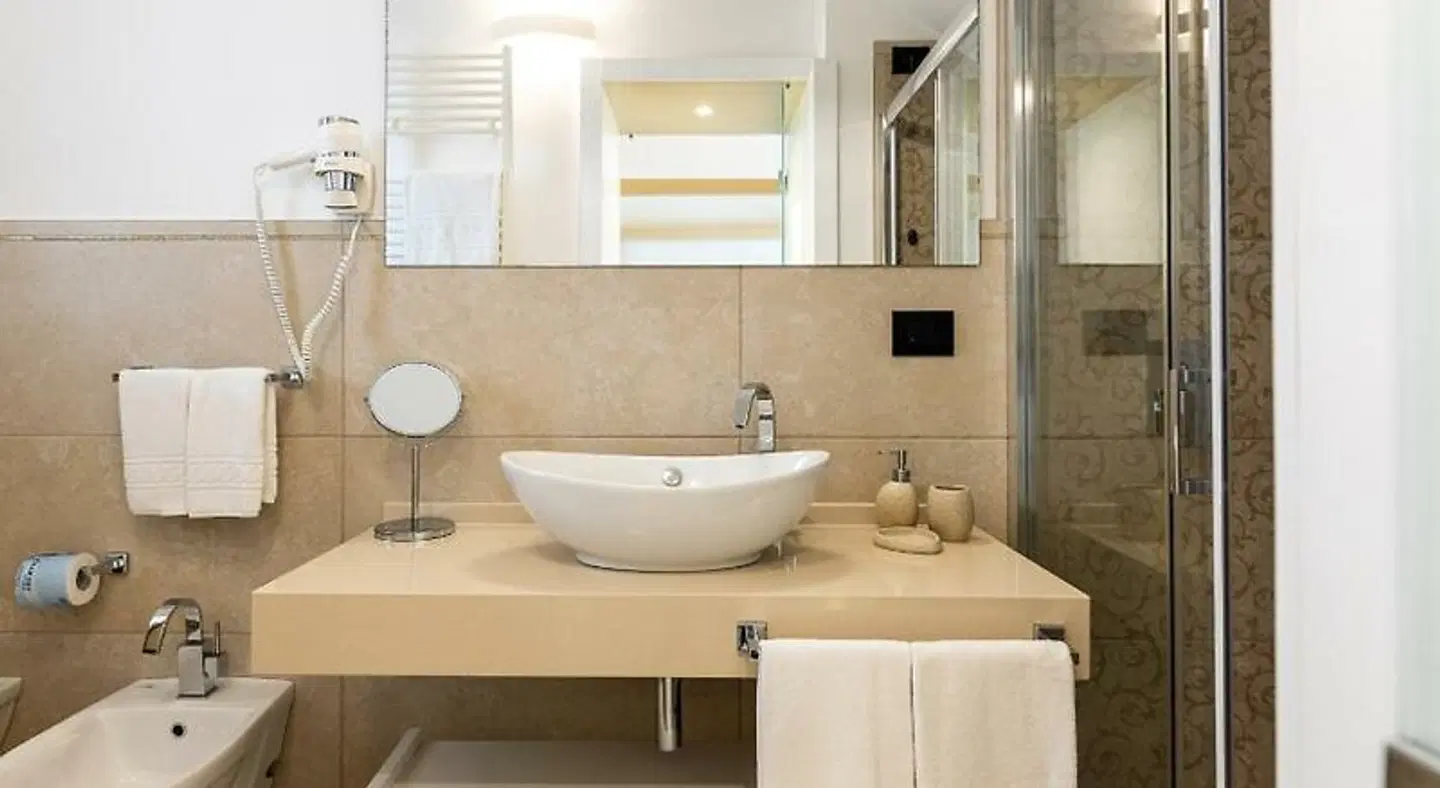 Masseria Muntibianchi AgriResort Badezimmer