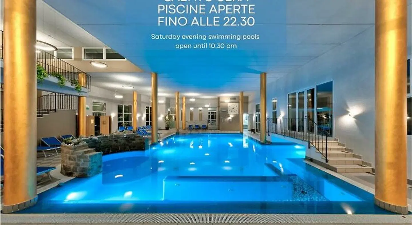 Hotel Terme Belsoggiorno Hallenbad