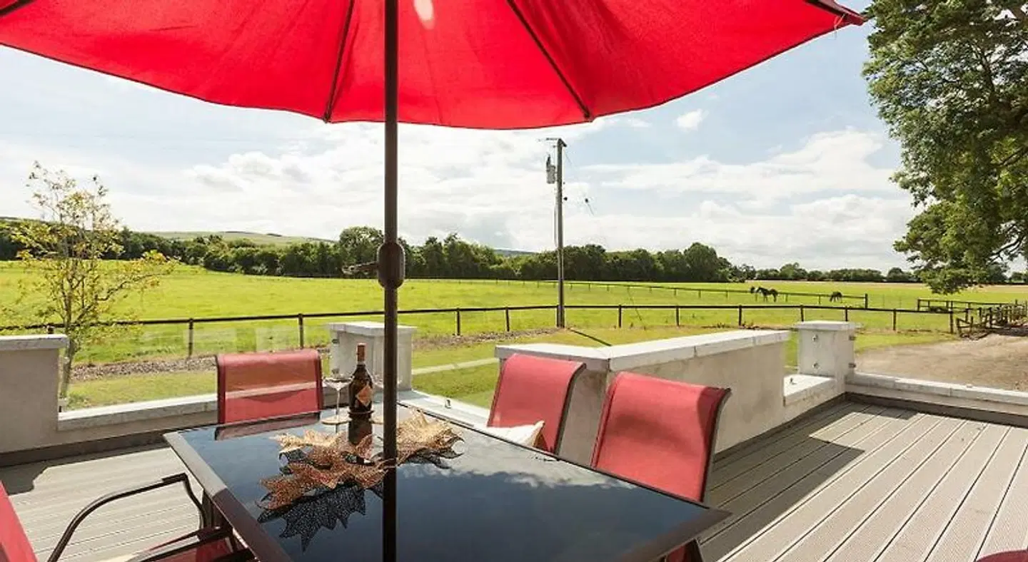 Coolcormack Stud B&B Terrasse
