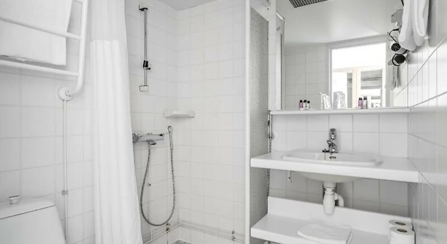 Teatterihotelli Riihimäki Badezimmer