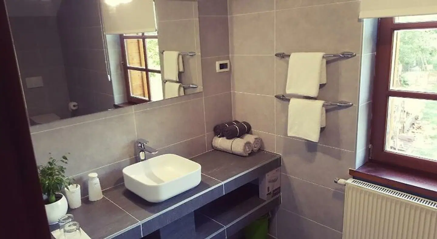 Ruhige Lage Badezimmer