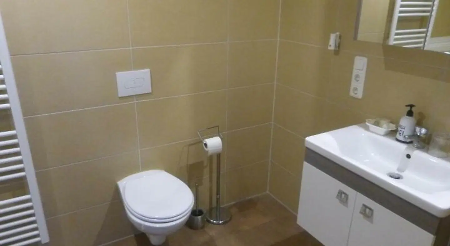 Pension Zur Eiche Badezimmer