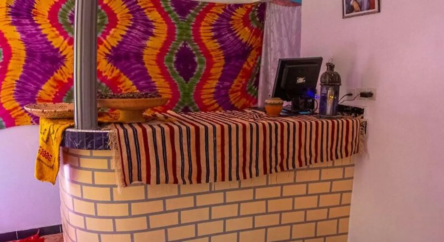Auberge oued dades Terrasse