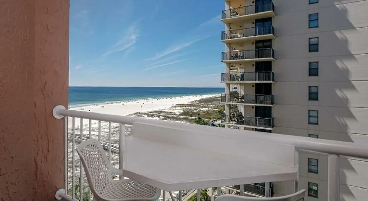 Perdido Beach Resort Terrasse