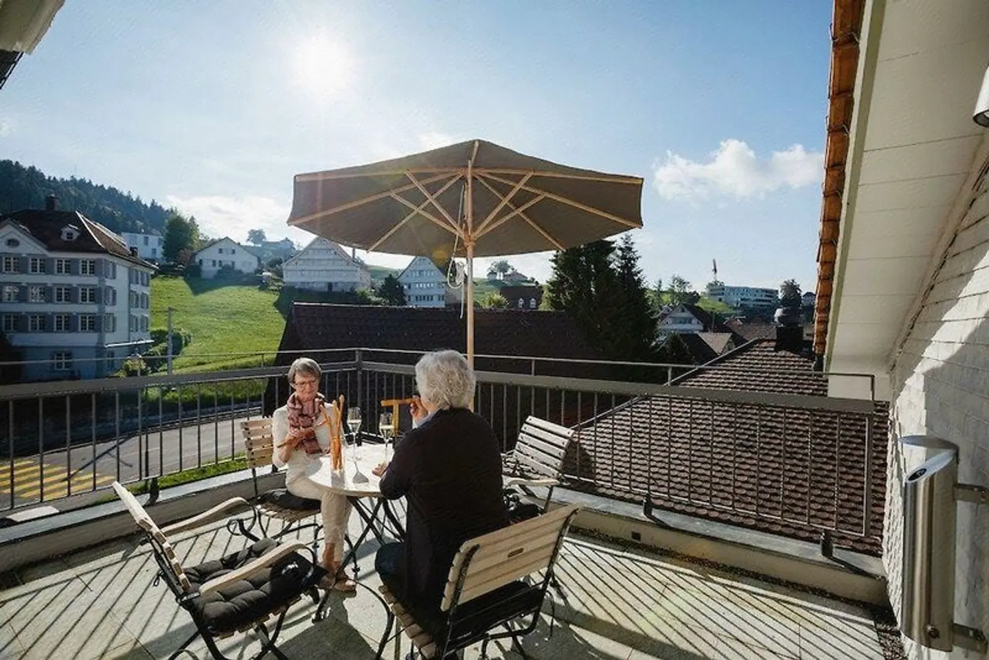 Gasthaus Krone Speicher Boutique-Hotel Terrasse