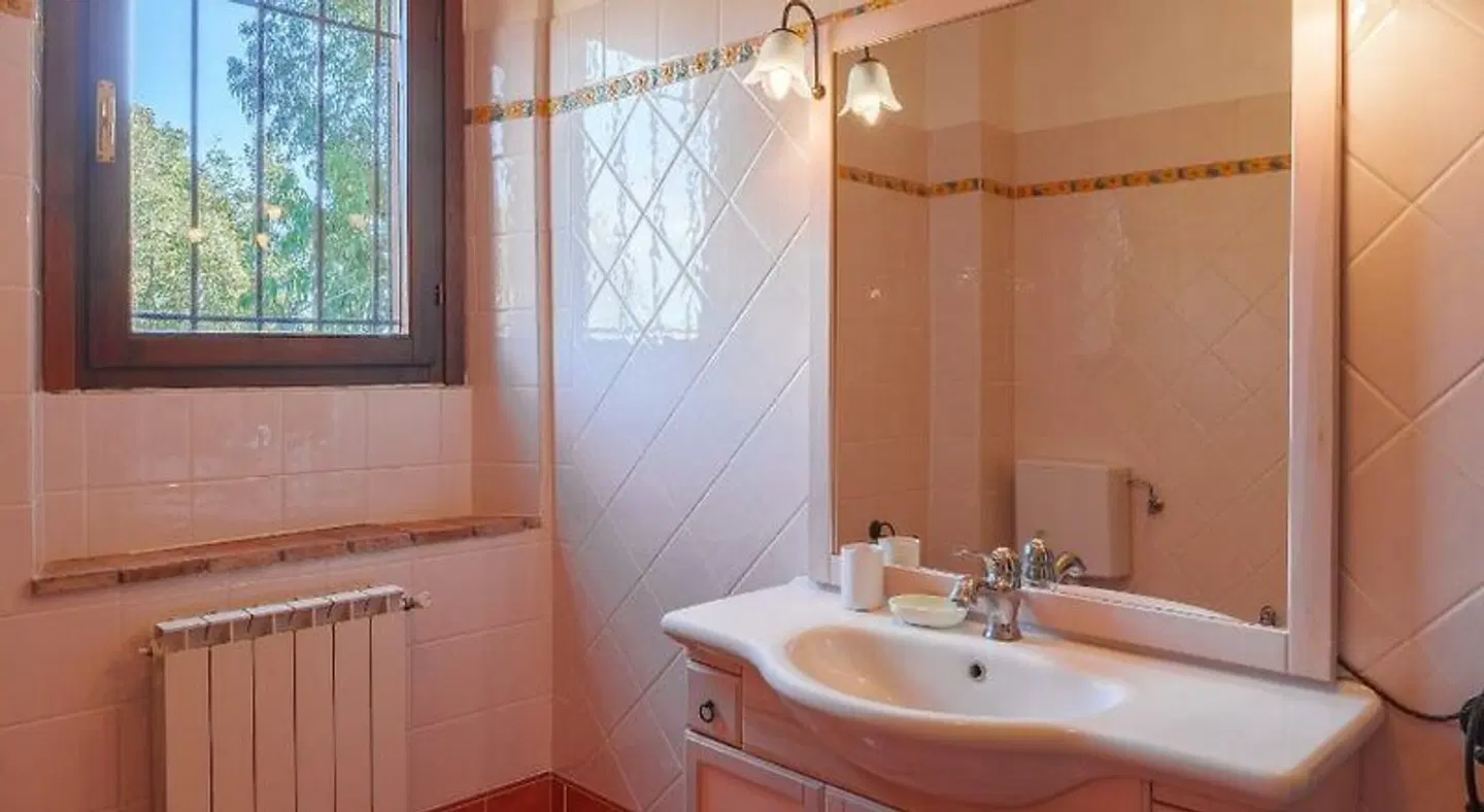 Agriturismo Le Pescine Badezimmer