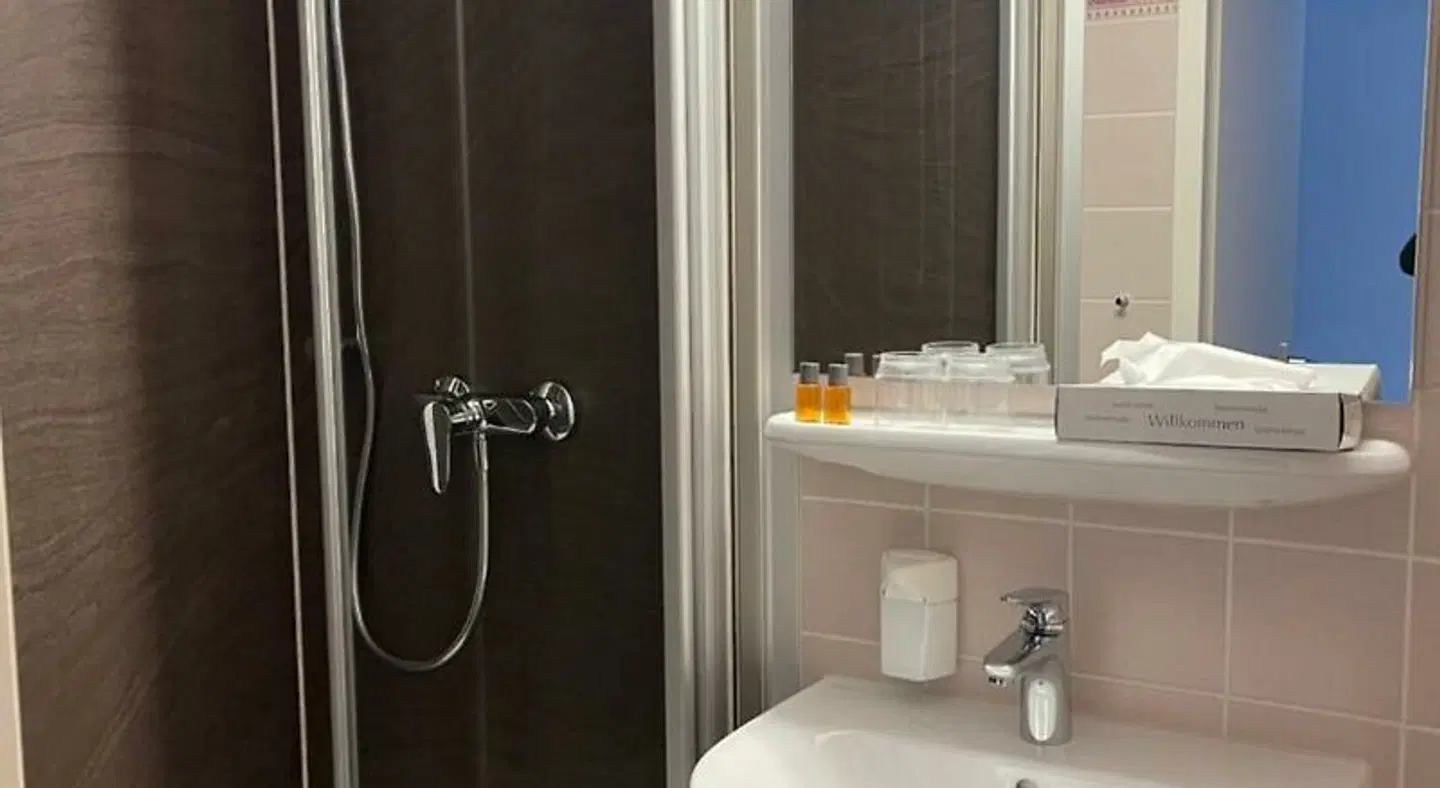 Waldhotel Linzmühle Badezimmer