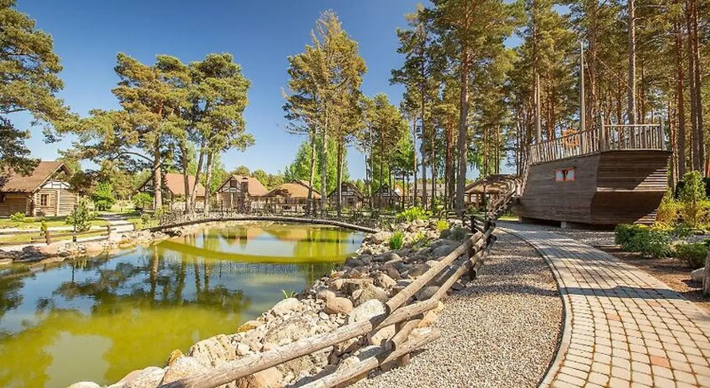 Dzintarkrasts Garten