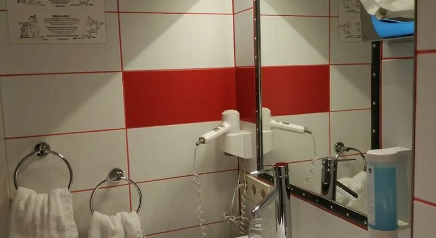 Waldblick Badezimmer