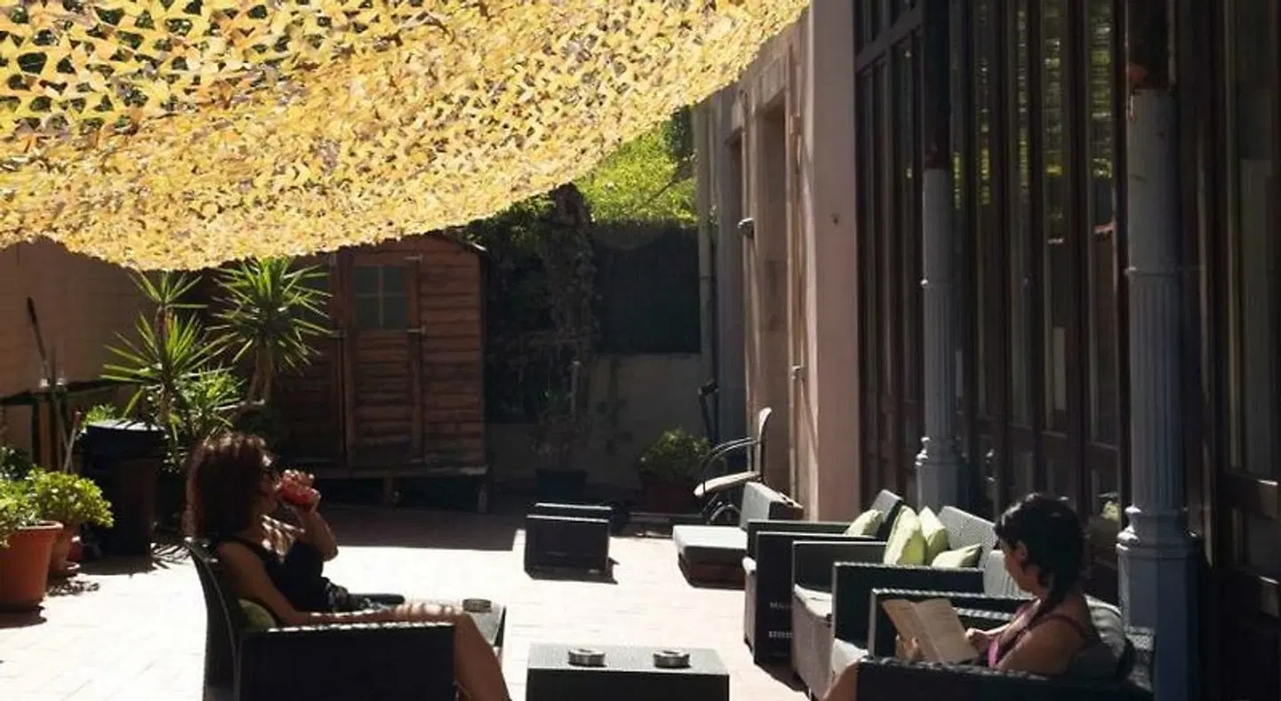 360 Hostel Barcelona Arts&Culture Terrasse