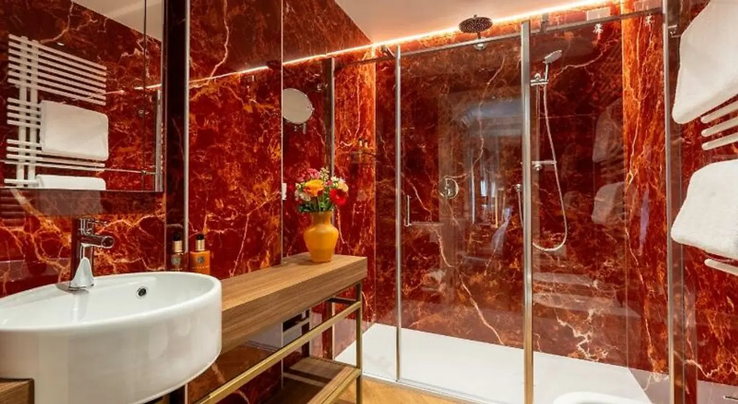 Albergo San Samuele Badezimmer
