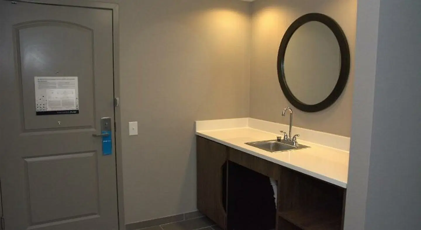 Hampton Inn Cambridge Badezimmer