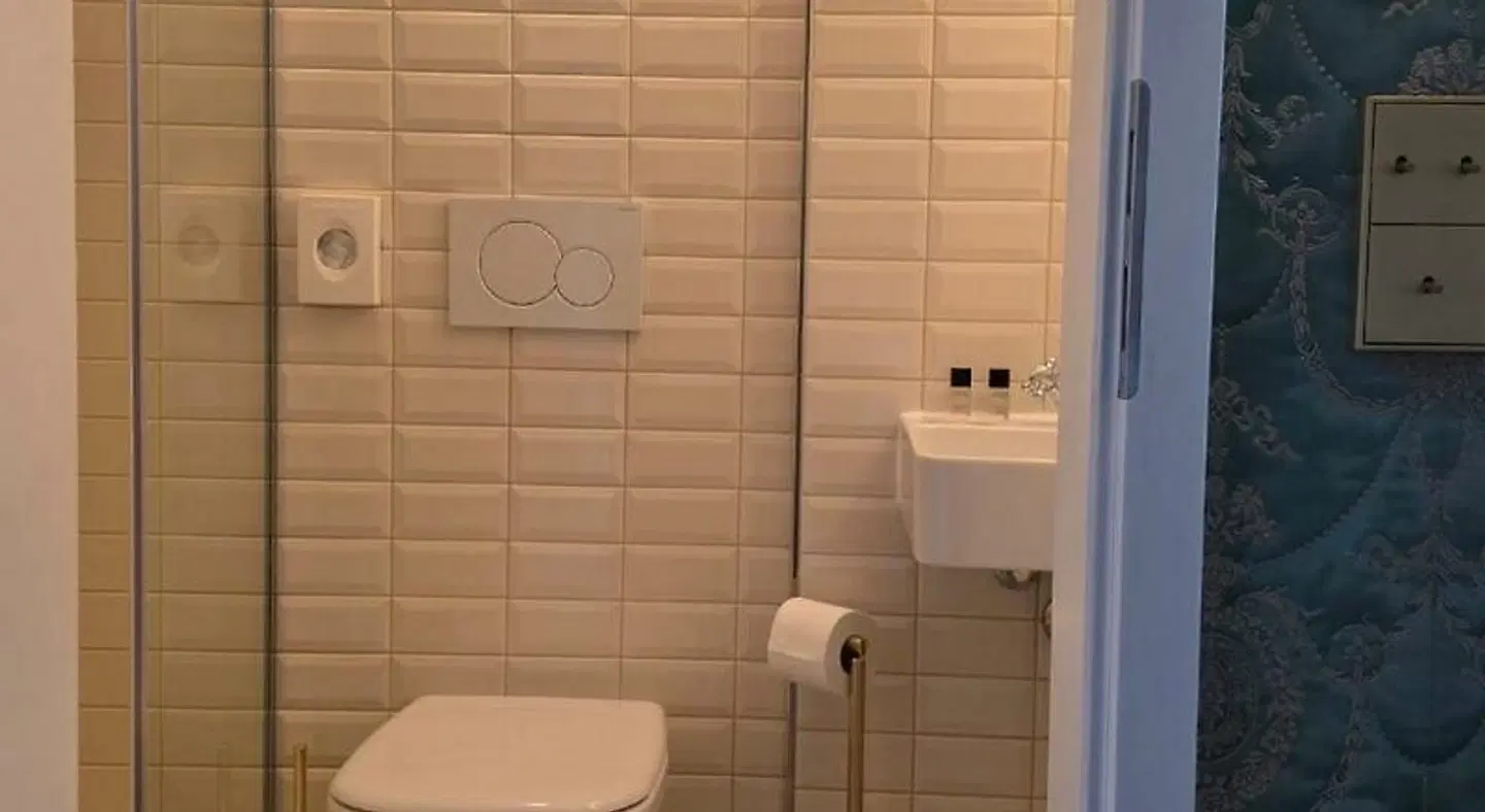 Hôtel du Train Badezimmer