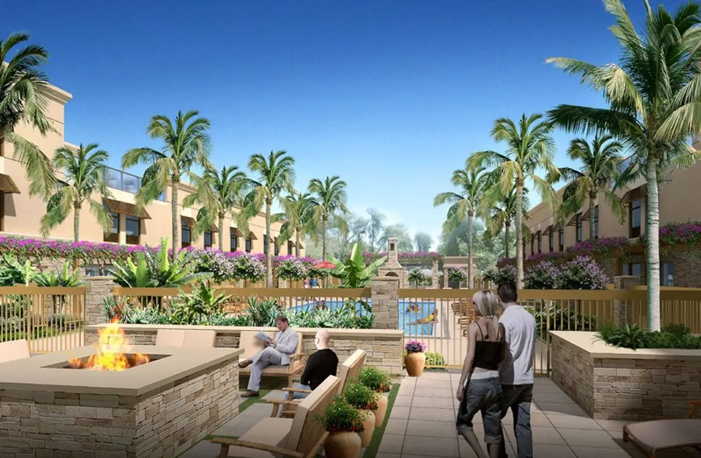 Hampton Inn & Suites Phoenix/Scottsdale on Shea Boulevard Terrasse