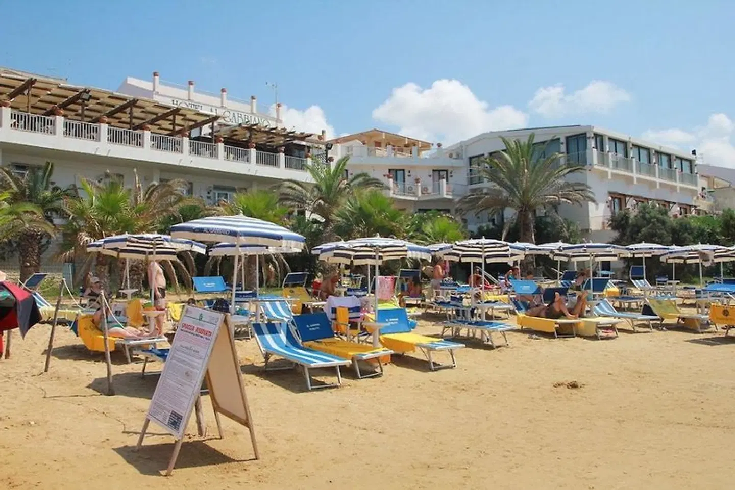 Sul Mare Al Gabbiano Strand