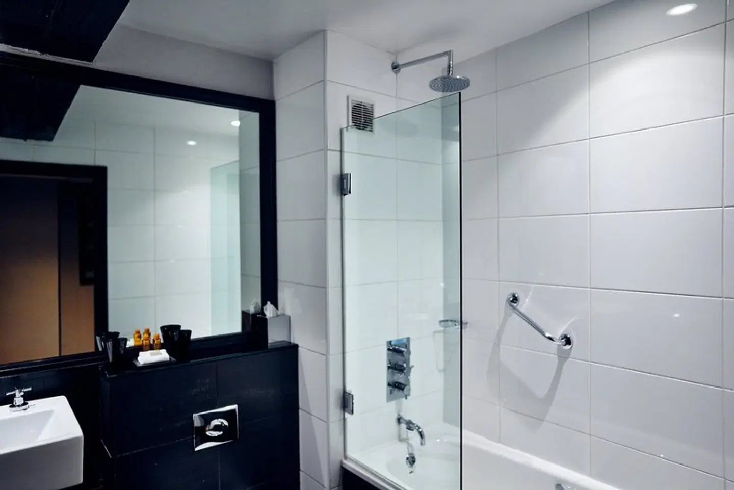 Malmaison Belfast Badezimmer