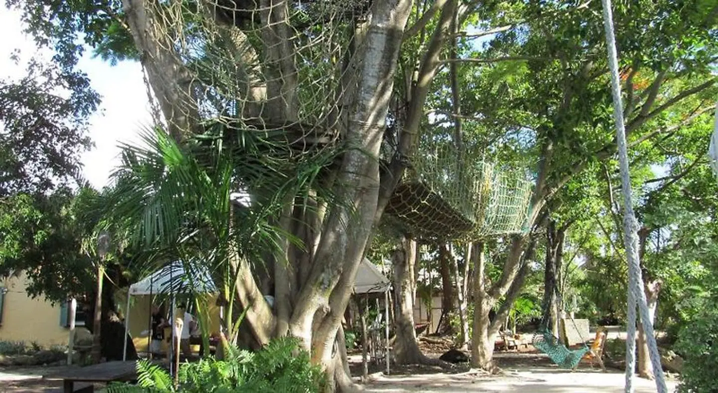 Hoosville Hostel Garten