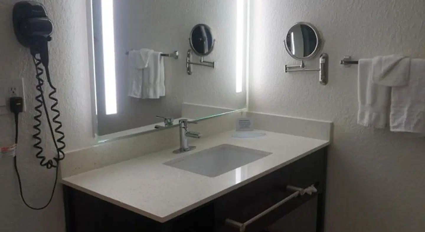 Econo Lodge Phoenix Airport Badezimmer