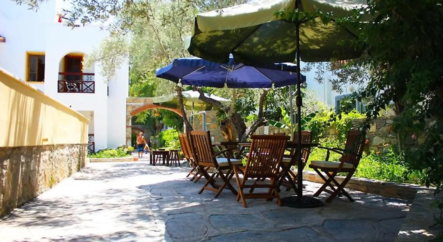 Toloman Hotel & Apartments Terrasse