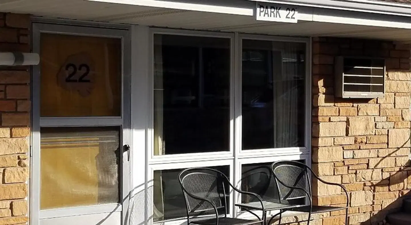 Black Hawk Motel Terrasse