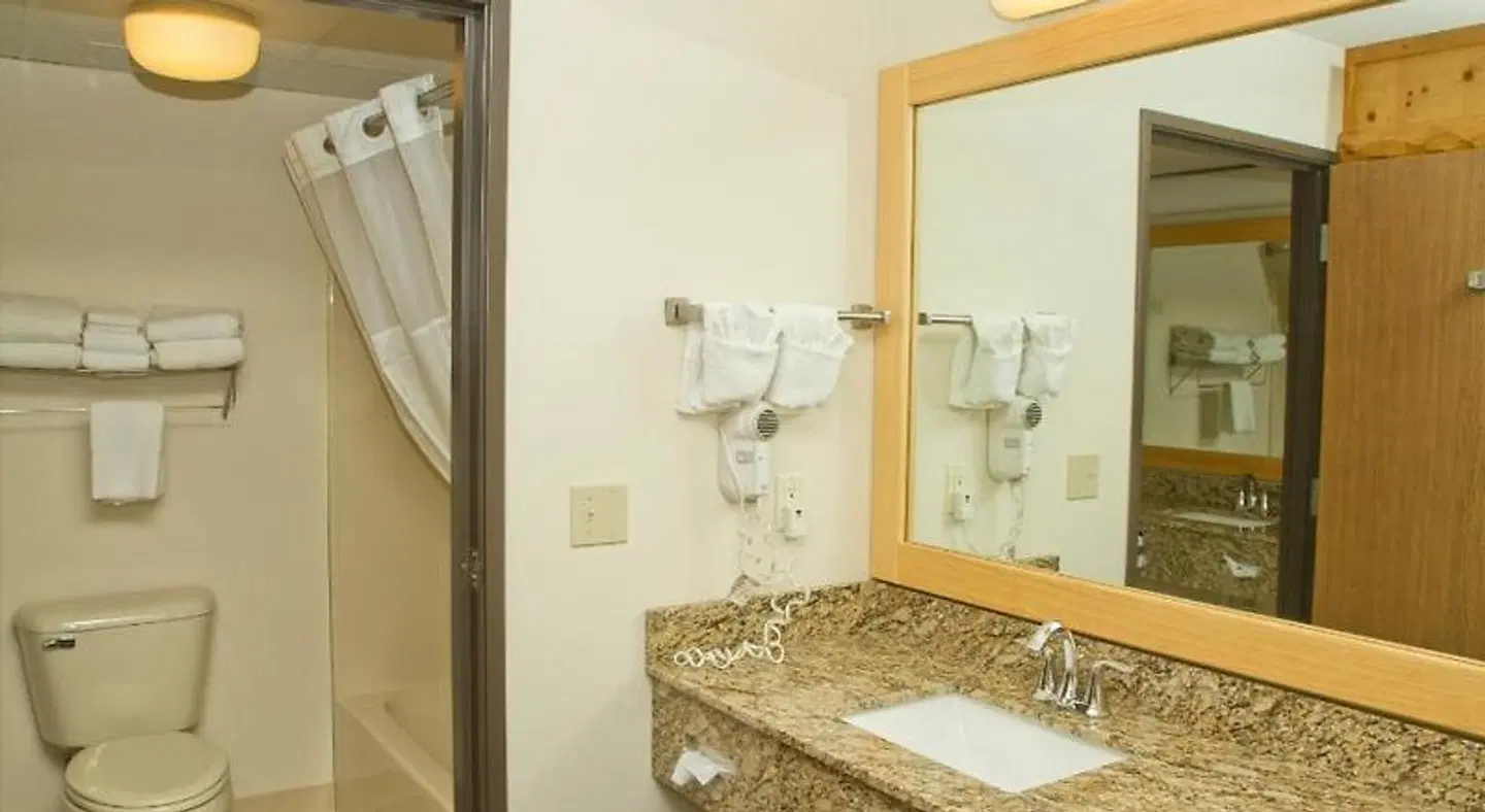 AmericInn by Wyndham Wisconsin Dells Badezimmer