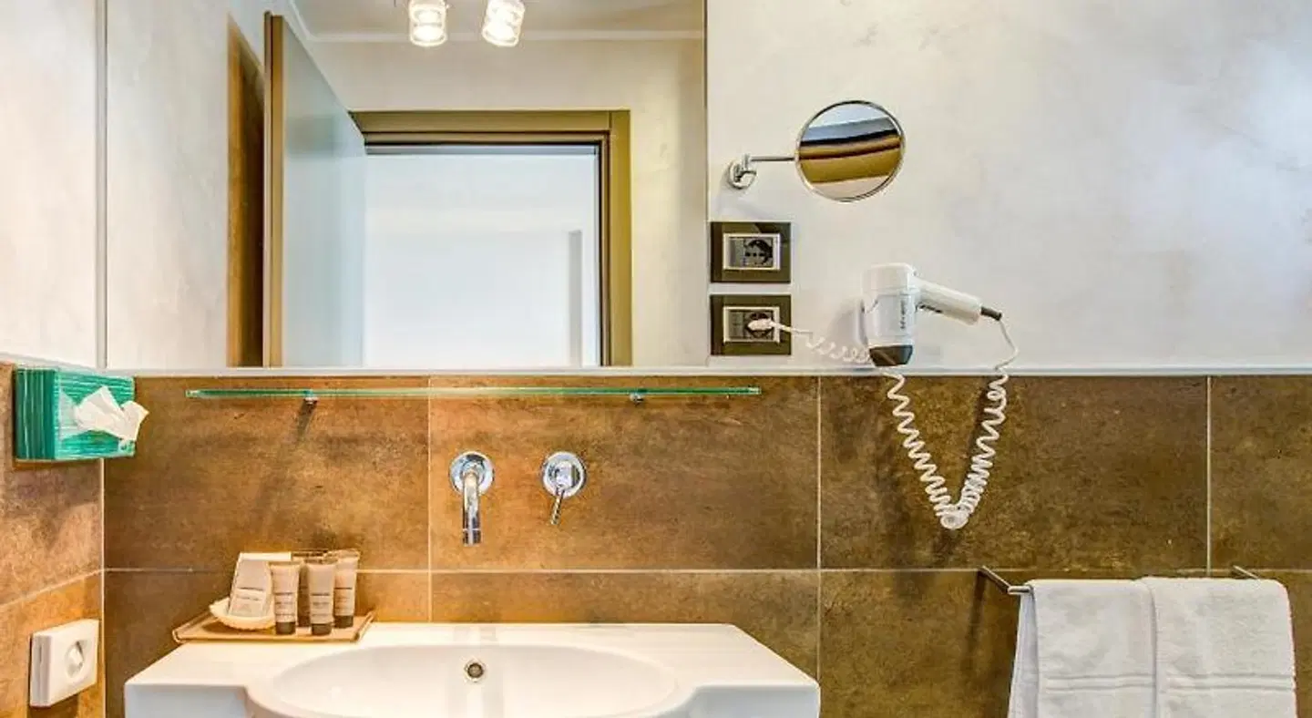 Bellettini Hotel Badezimmer