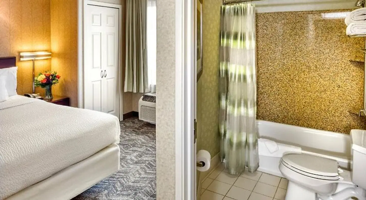SpringHill Suites by Marriott Salt Lake City Downtown Badezimmer