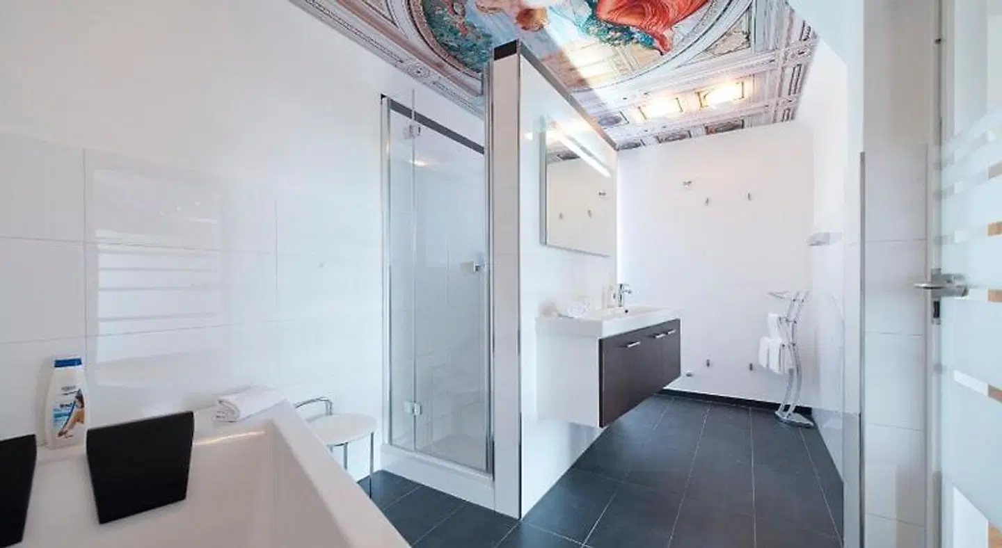 Hotelpension Vitalis Badezimmer