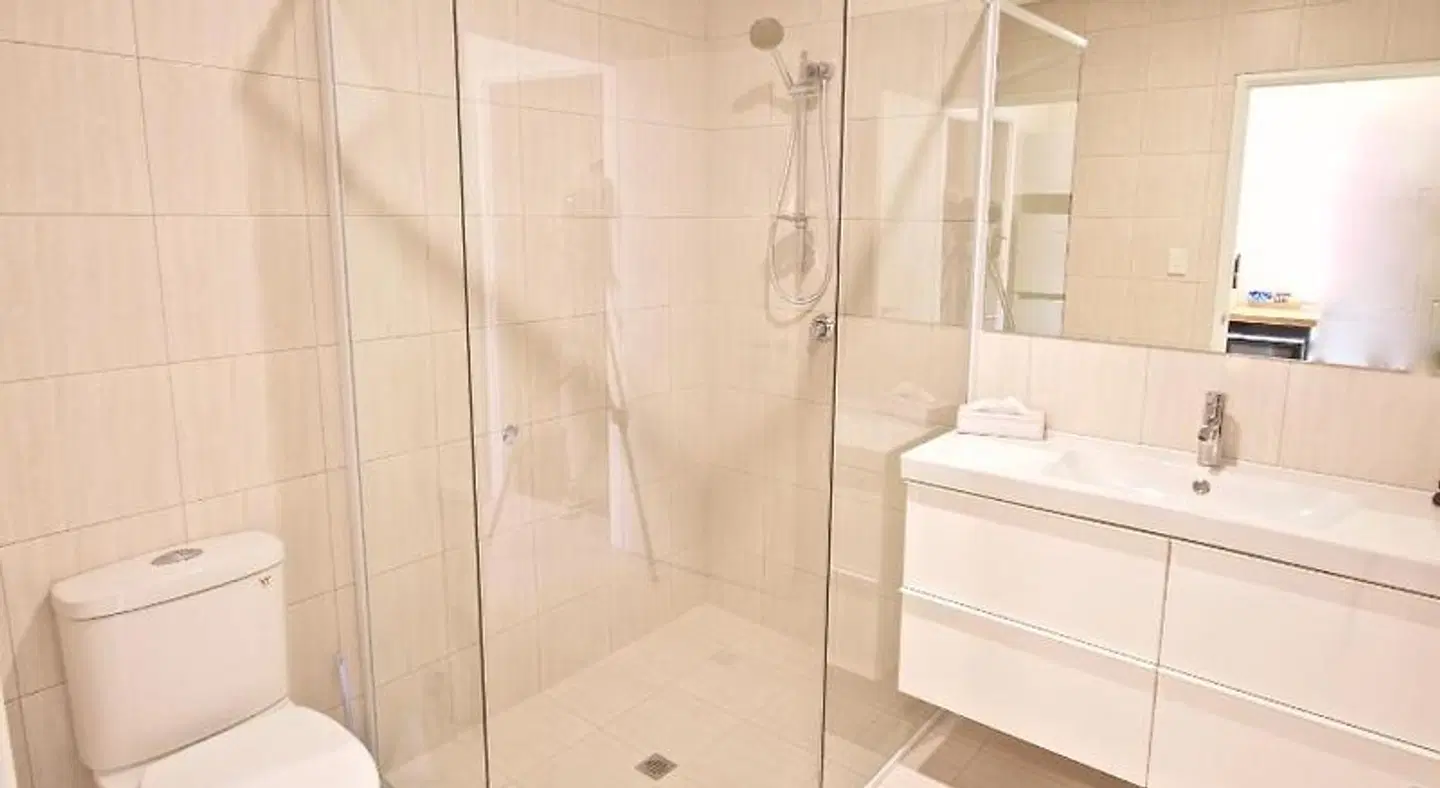 Bunbury Motel and Serviced Apartments Badezimmer
