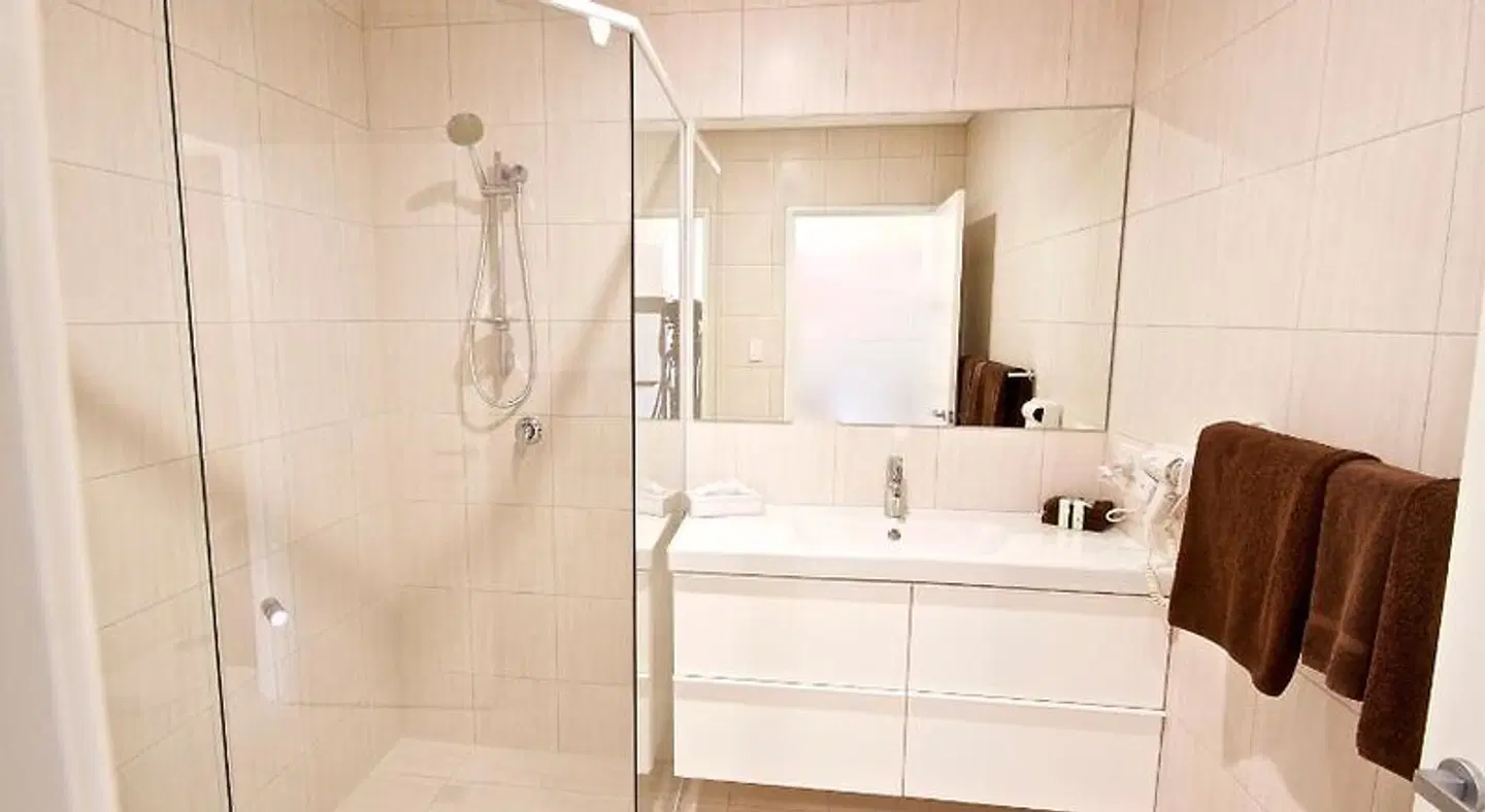 Bunbury Motel and Serviced Apartments Badezimmer