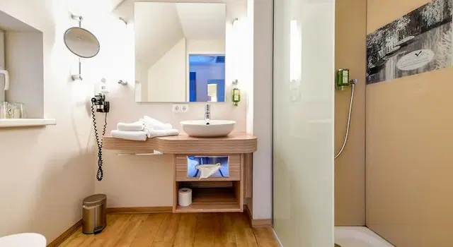 Landhotel Badezimmer