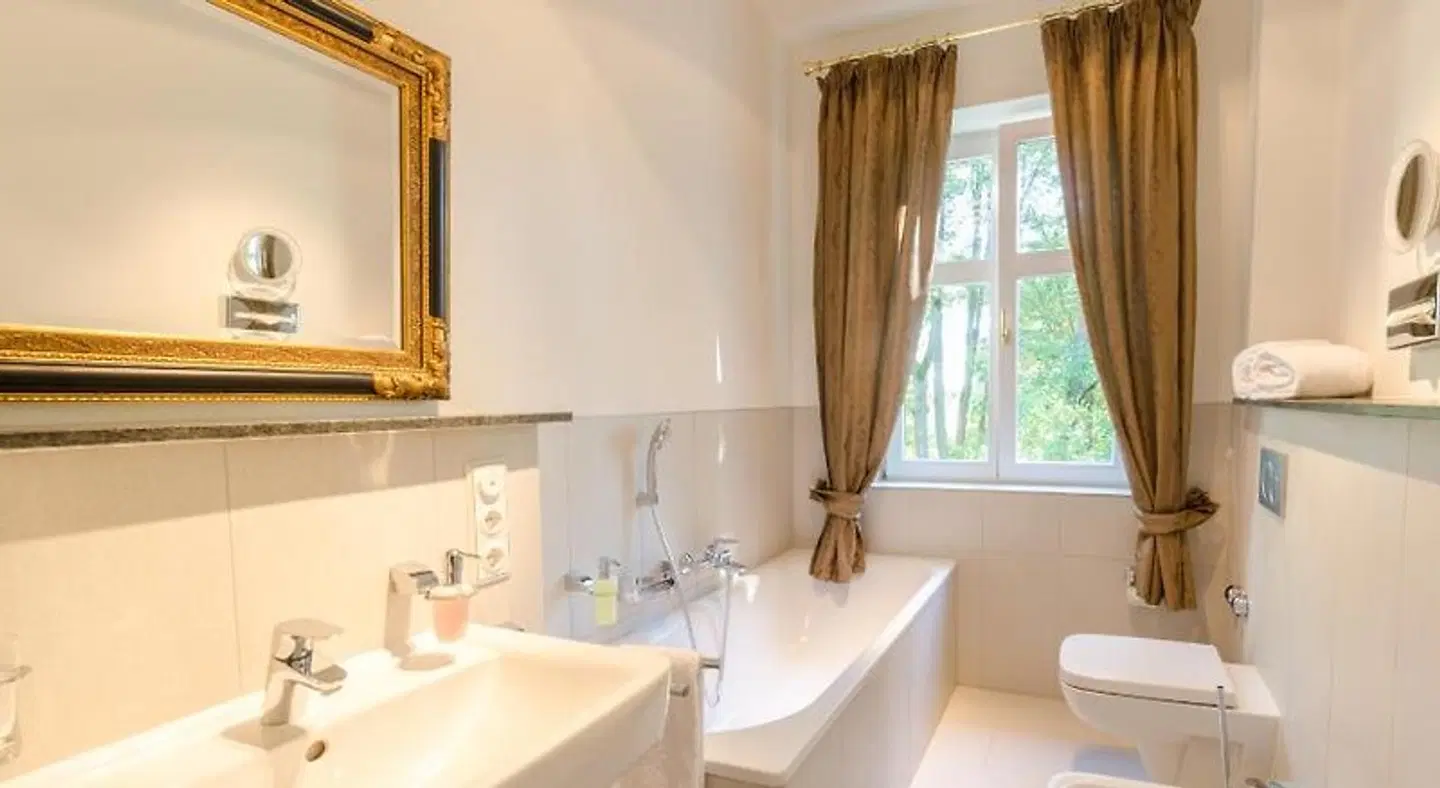 Schloß Schorssow Badezimmer