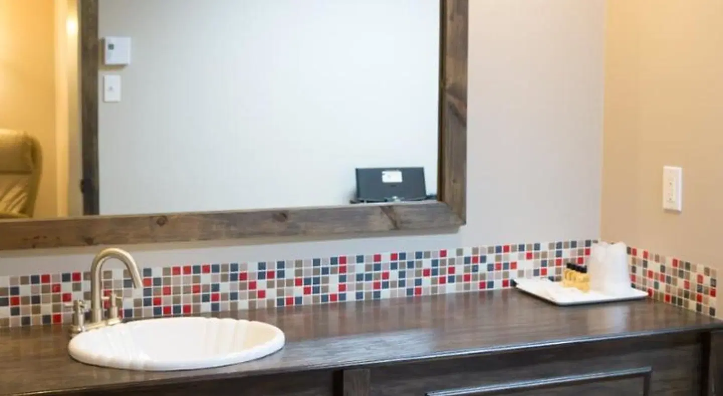 Hotel Motel Continental Badezimmer