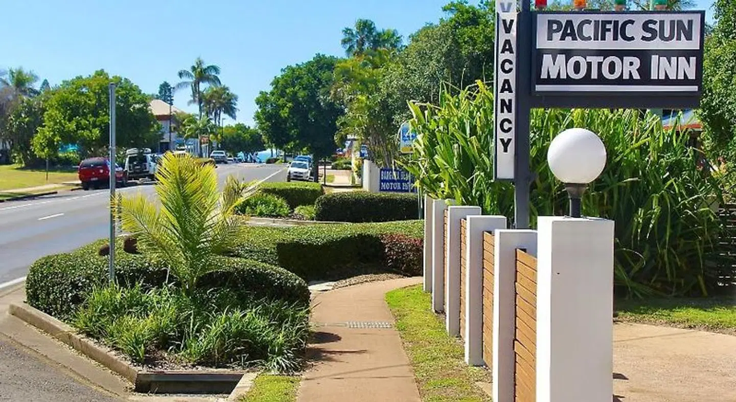 Pacific Sun Motor Inn Bargara Garten