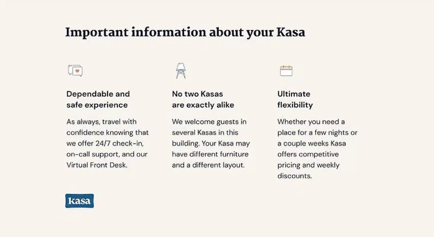 Kasa Seattle Bellevue Apartments Landkarte