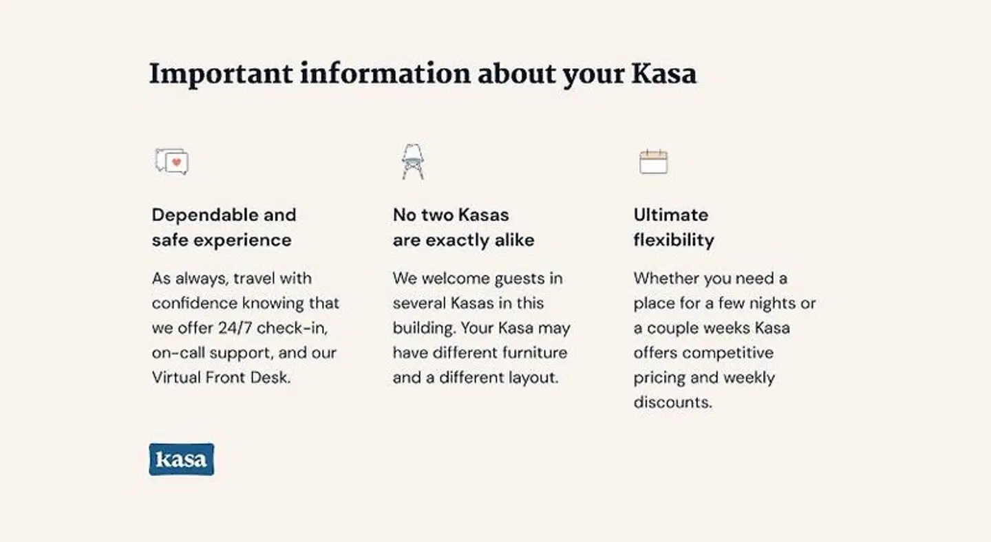 Kasa Seattle Bellevue Apartments Landkarte