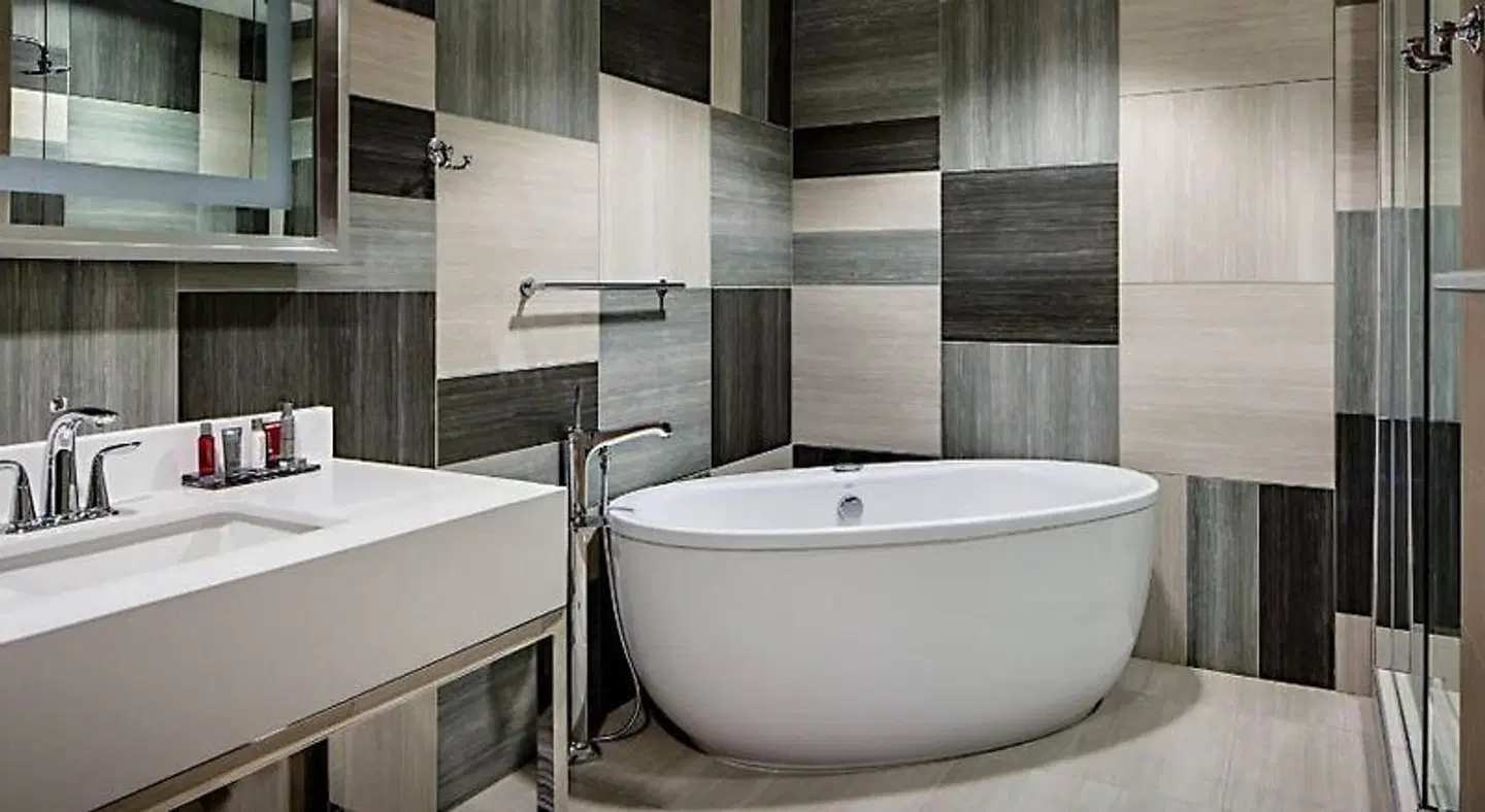 Omaha Marriott Downtown at the Capitol District Badezimmer