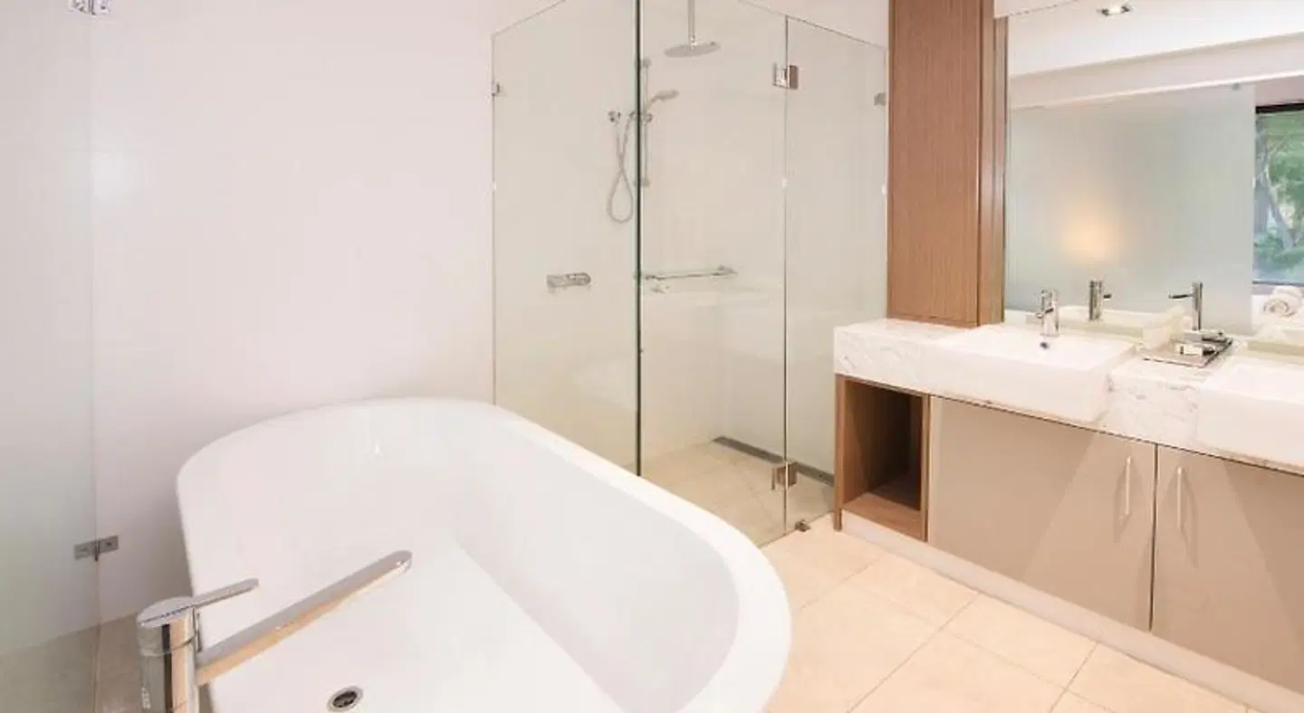 Aqua Resort Busselton Badezimmer