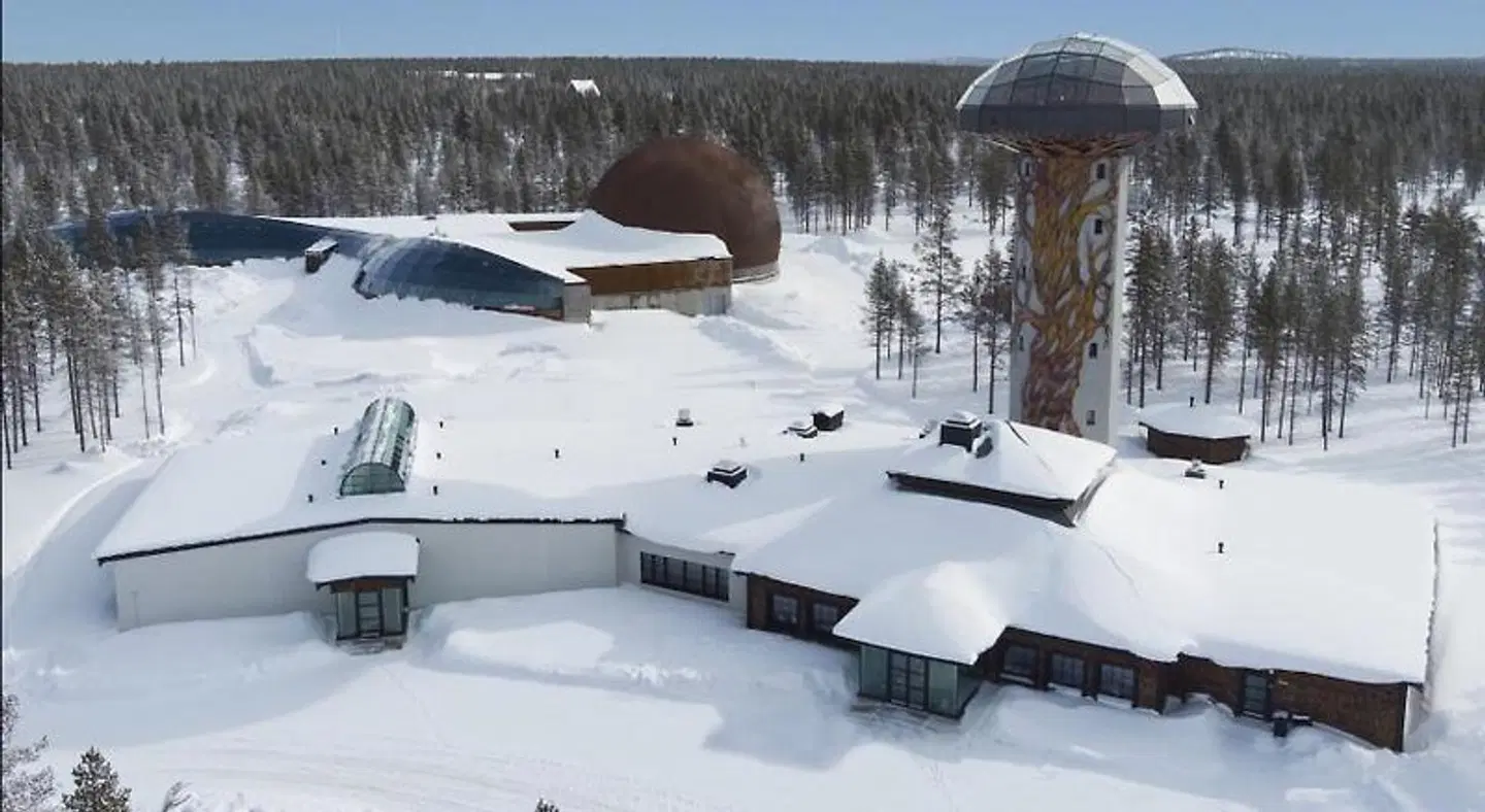 Kakslauttanen Arctic Resort Terrasse