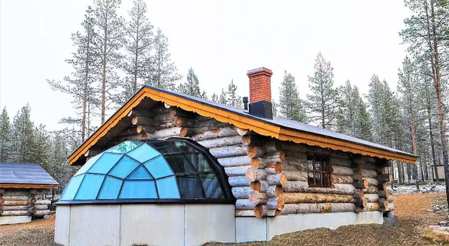 Kakslauttanen Arctic Resort Aussenansicht