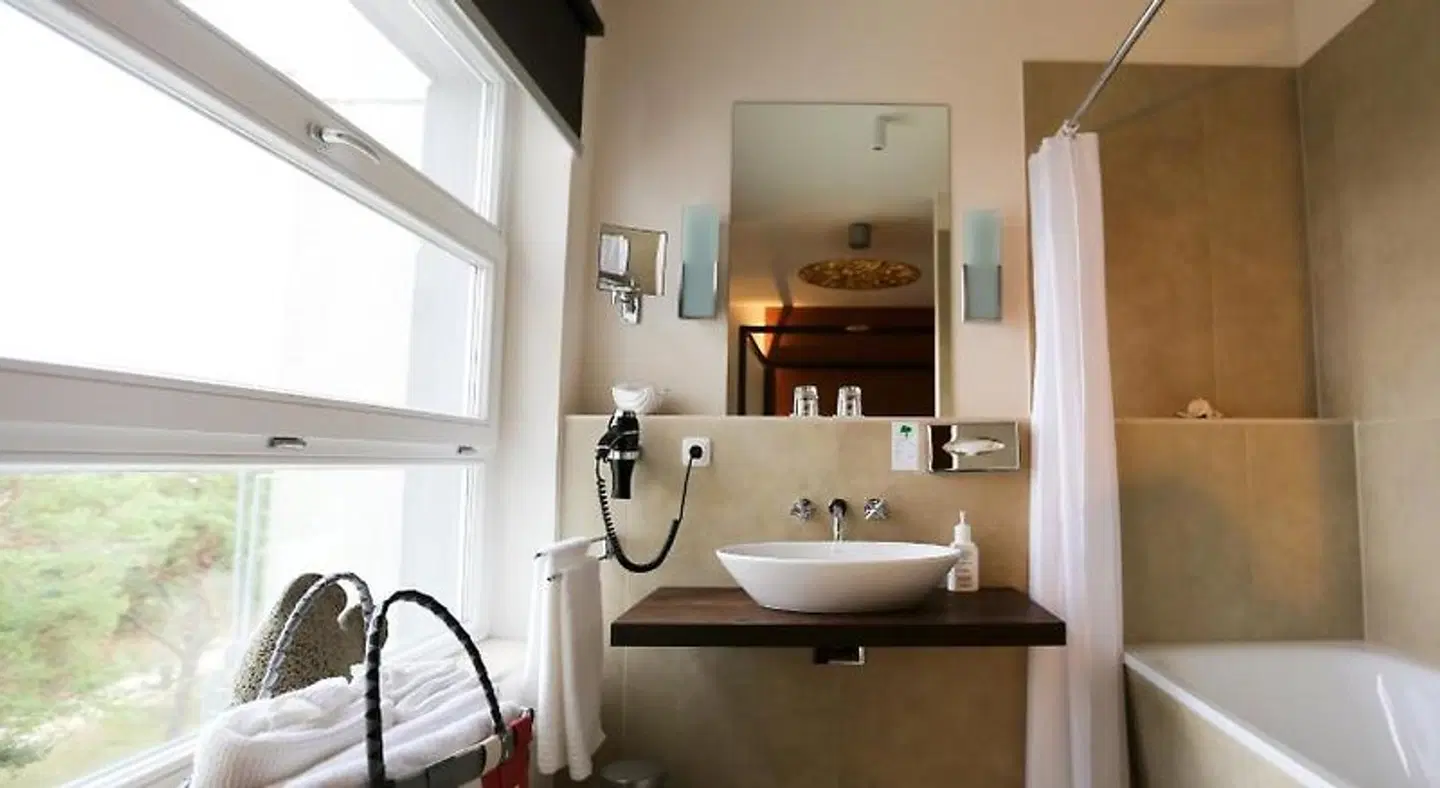 Strandhotel Heringsdorf Badezimmer