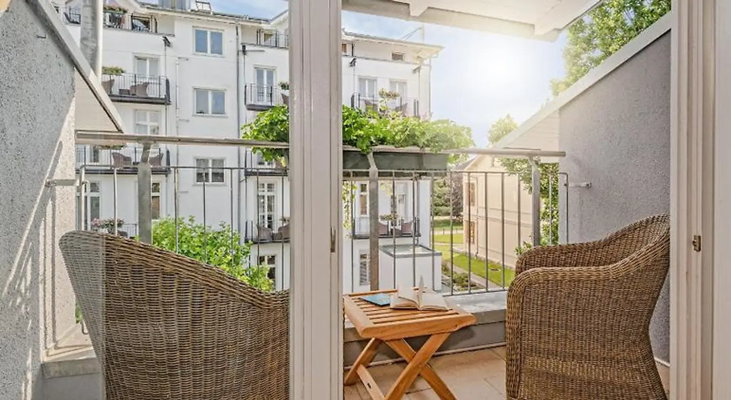 Strandhotel Heringsdorf Terrasse