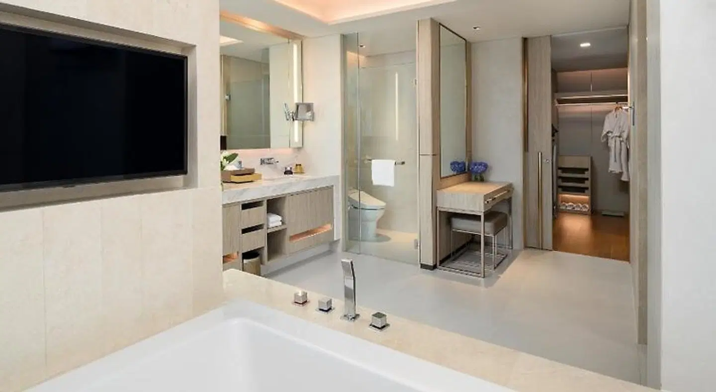 Hotel Nikko Bangkok Badezimmer