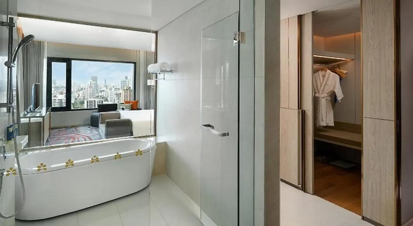 Hotel Nikko Bangkok Badezimmer
