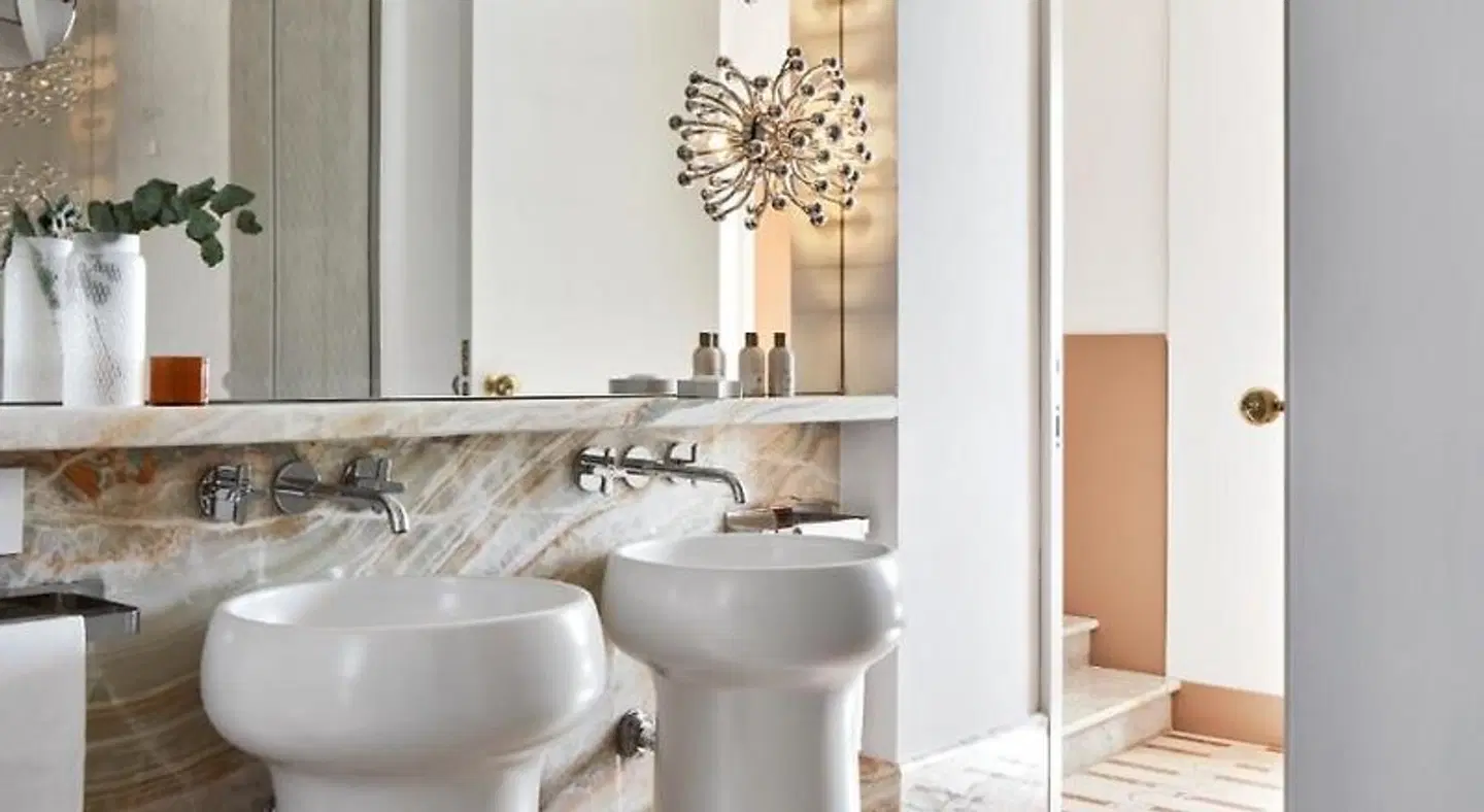 Palazzo Avino Badezimmer