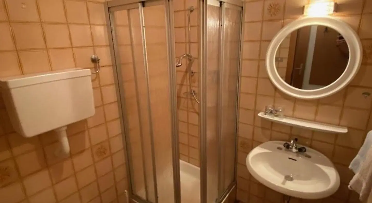 Gasthof Albergo Ressmair Badezimmer