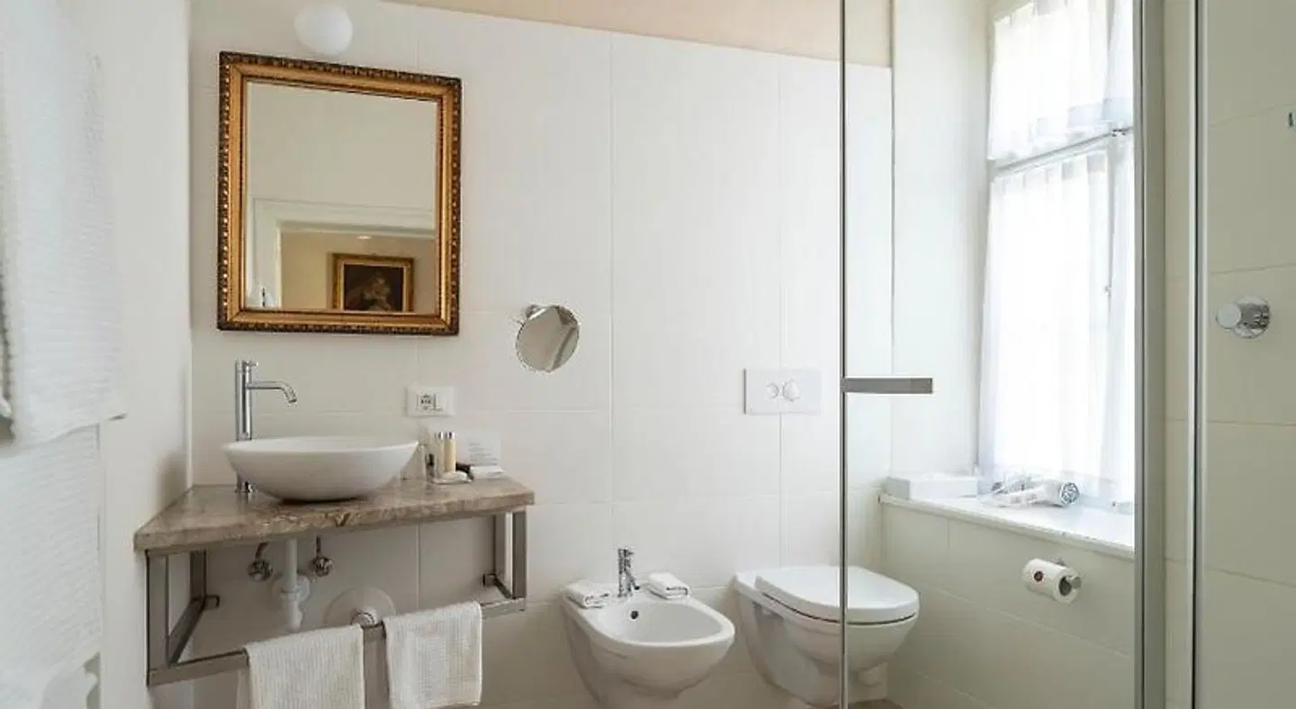 Villa Bergmann Suites Meran Badezimmer