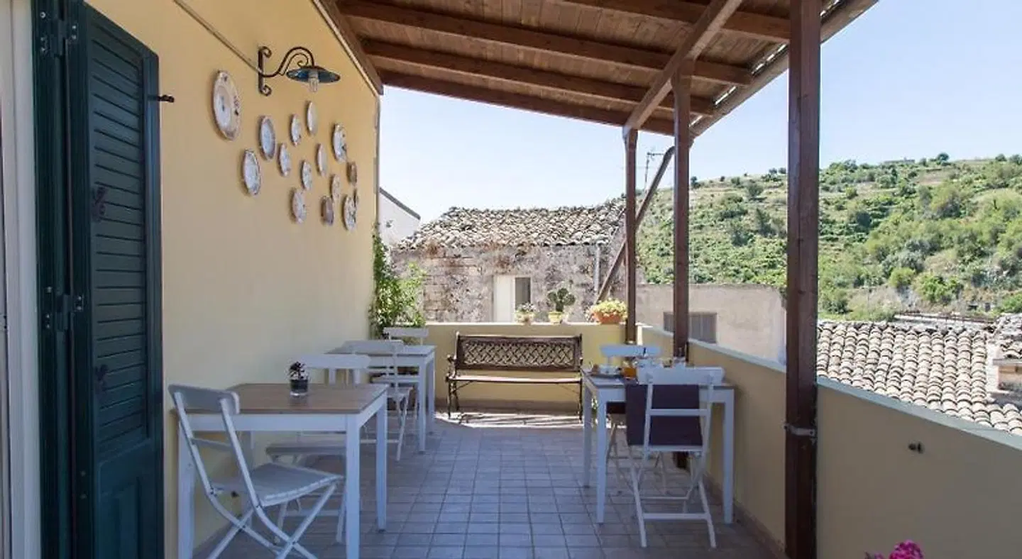 B&B Giardino Di Pietra Terrasse