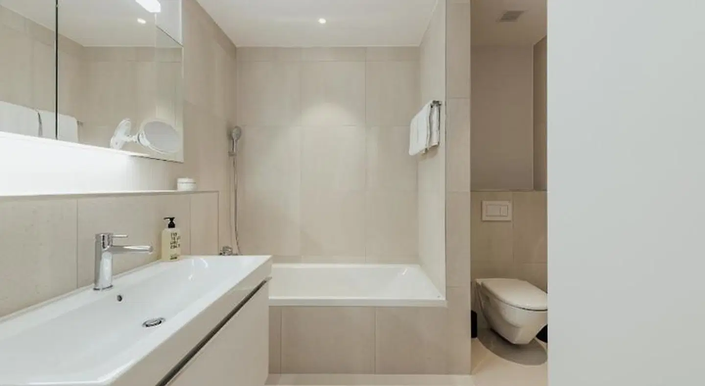Gubelhof Suites - Near Metalli Shopping Centre Badezimmer